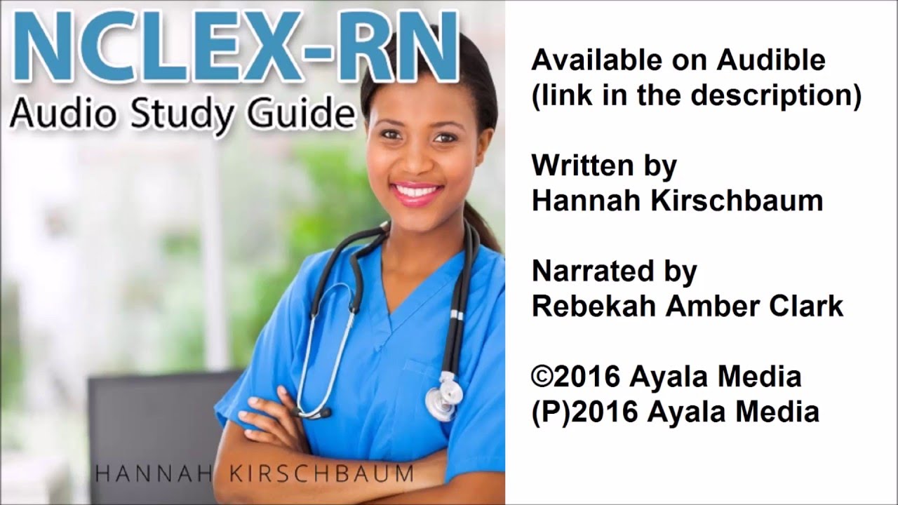 Nursing study guide nclex audio cd
